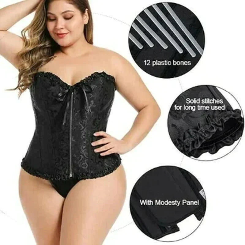 Women's Lacing Body Shaper Bustier