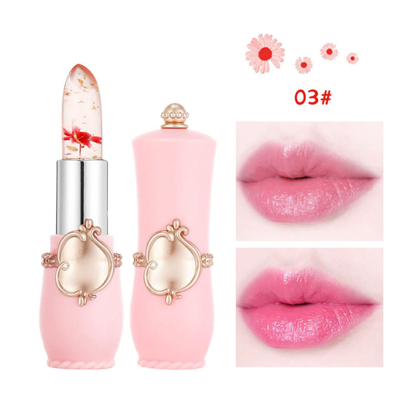 Crystal Jelly Flower Color Changing Lipstick