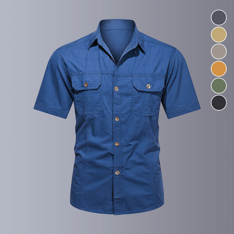 Men's Outdoor Loose Non-Iron Shirt