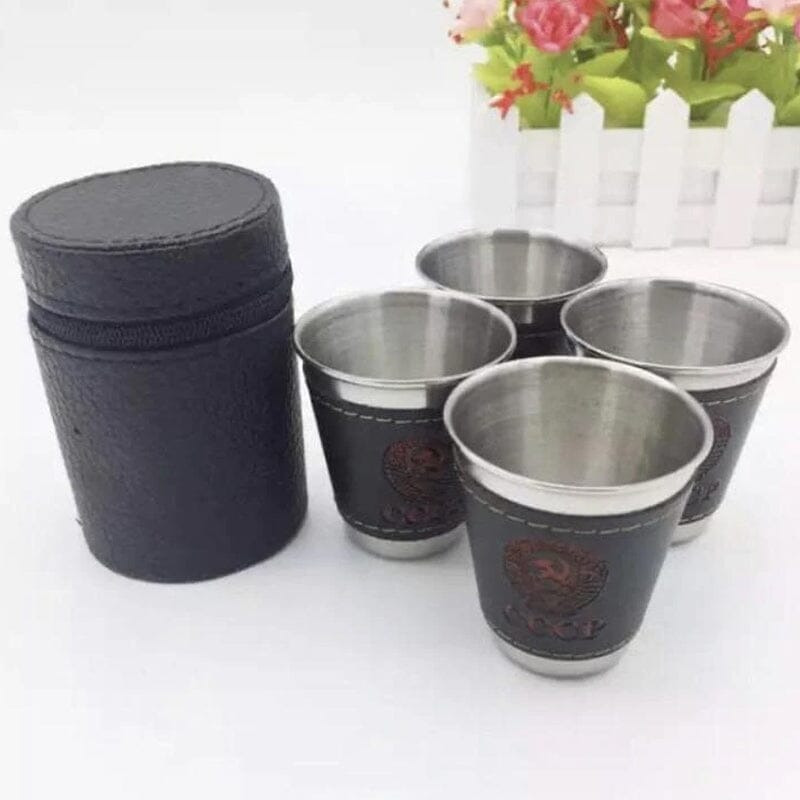 Stainless Steel Mug Set