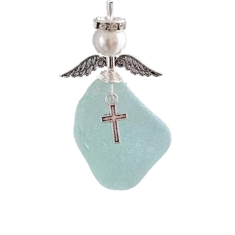 Sea Glass Angel Gift