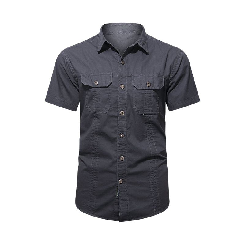 Men's Outdoor Loose Non-Iron Shirt