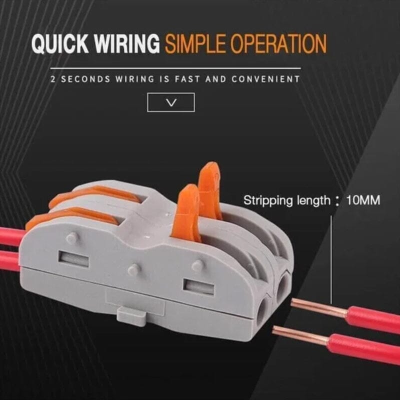 Push-type Quick Connection Terminal, Wire Splitter