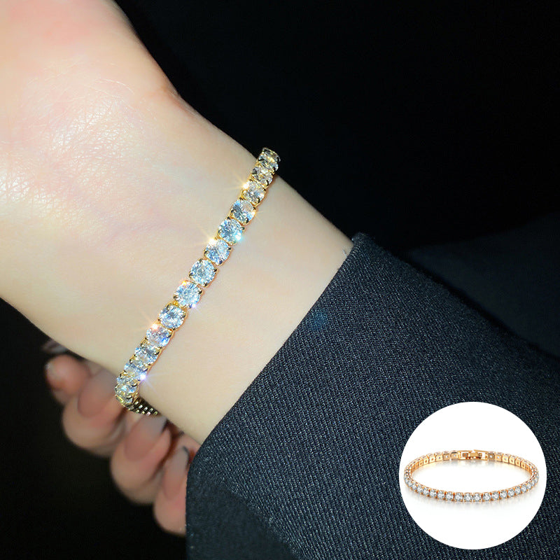 Sparkling Moissanite Bracelet