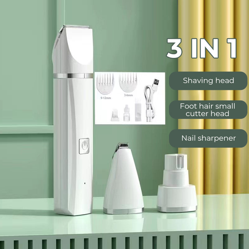 4-in-1 pet hair shaver