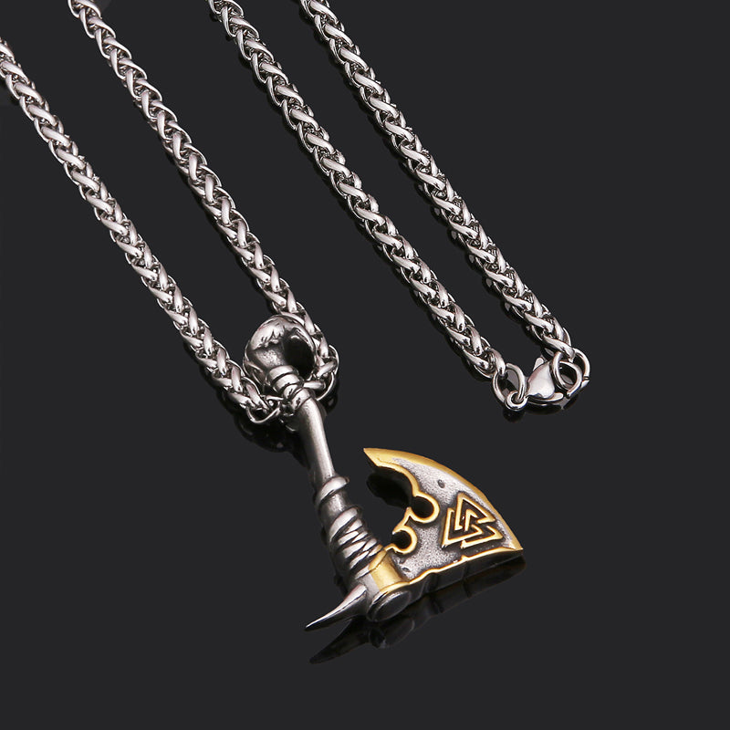 Nordic Vikings Axe Necklace