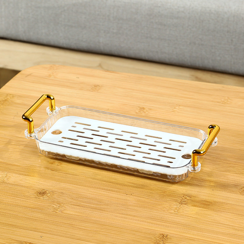 Light Luxury Draining Tea Tray