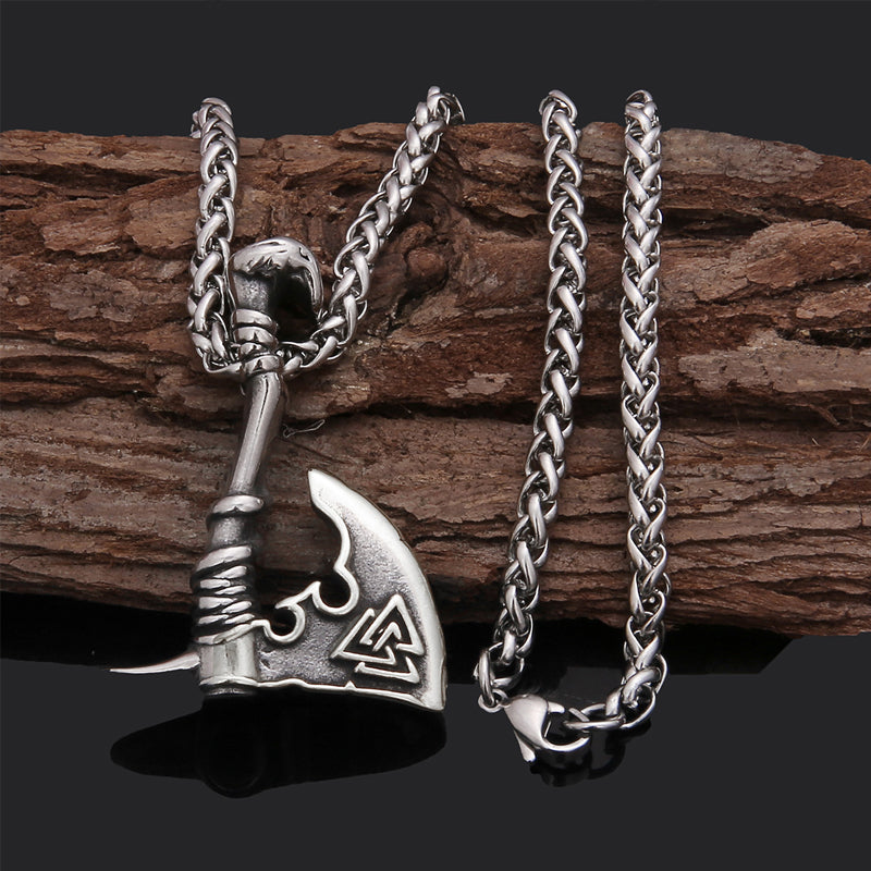 Nordic Vikings Axe Necklace