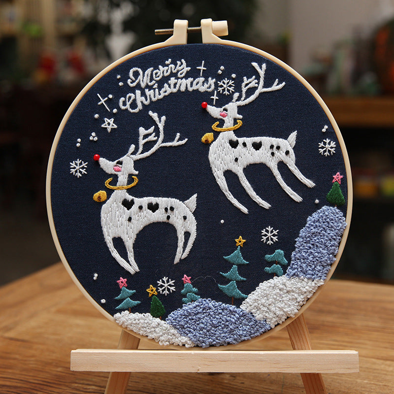 DIY Christmas Embroidery