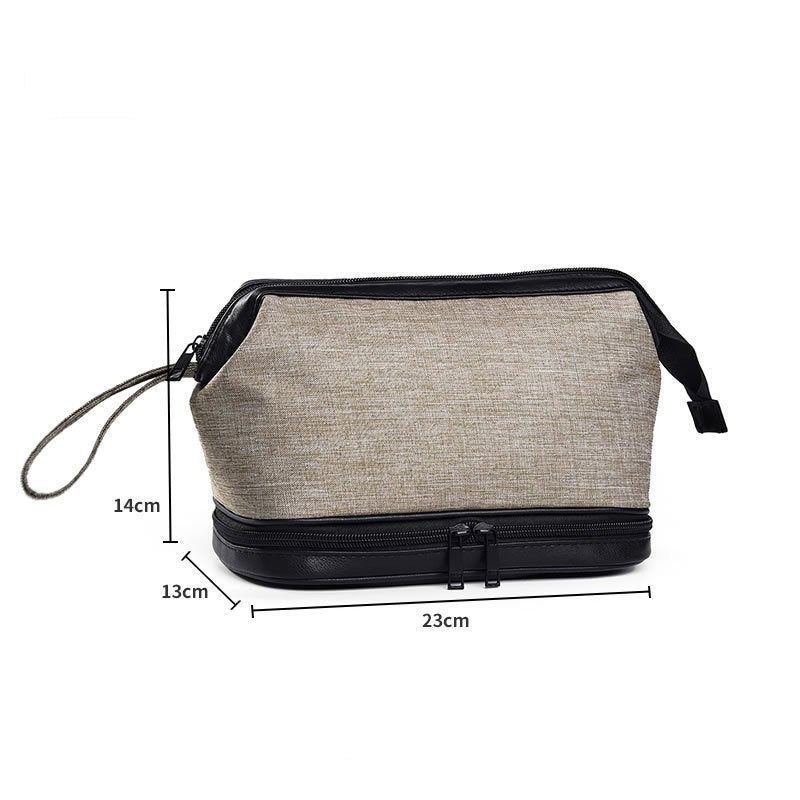 Large Capacity Waterproof Toiletry Bag for Men